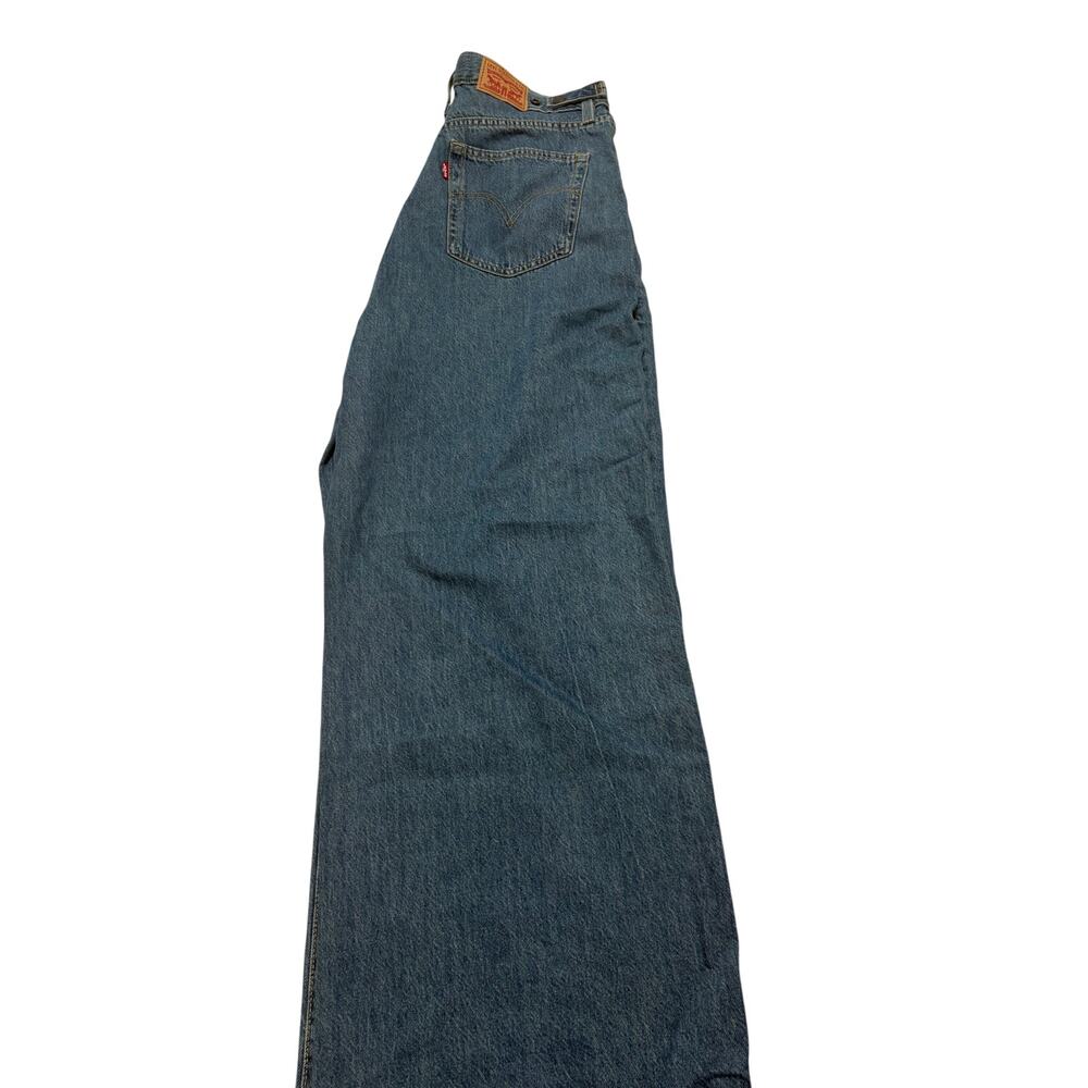 Levi’s Cinch Baggy Jeans Size 33 Medium Wash High Rise NWT - Picture 3 of 5